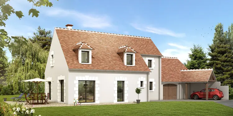 maison traditionnelle sur mesure flanelle